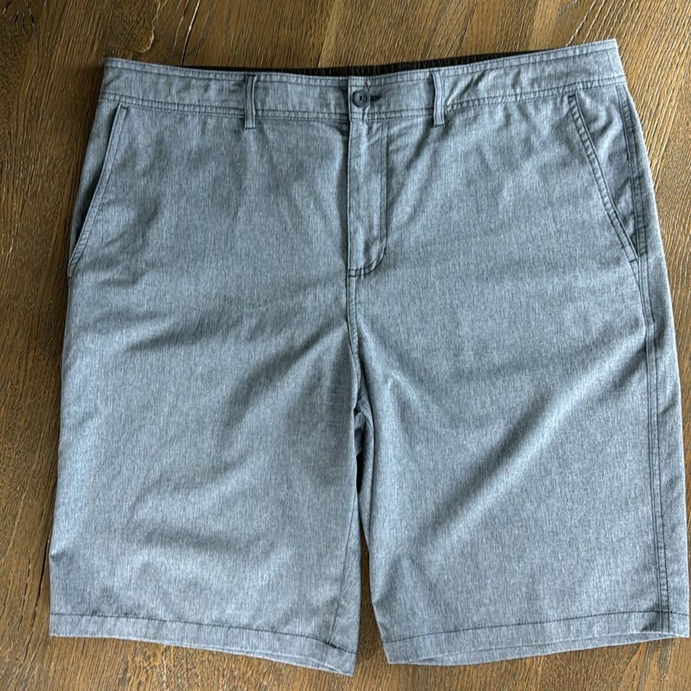 GOODFELLOW & CO.™️ Size 38x10 Blue Flat Front Hiking /Walking Shorts